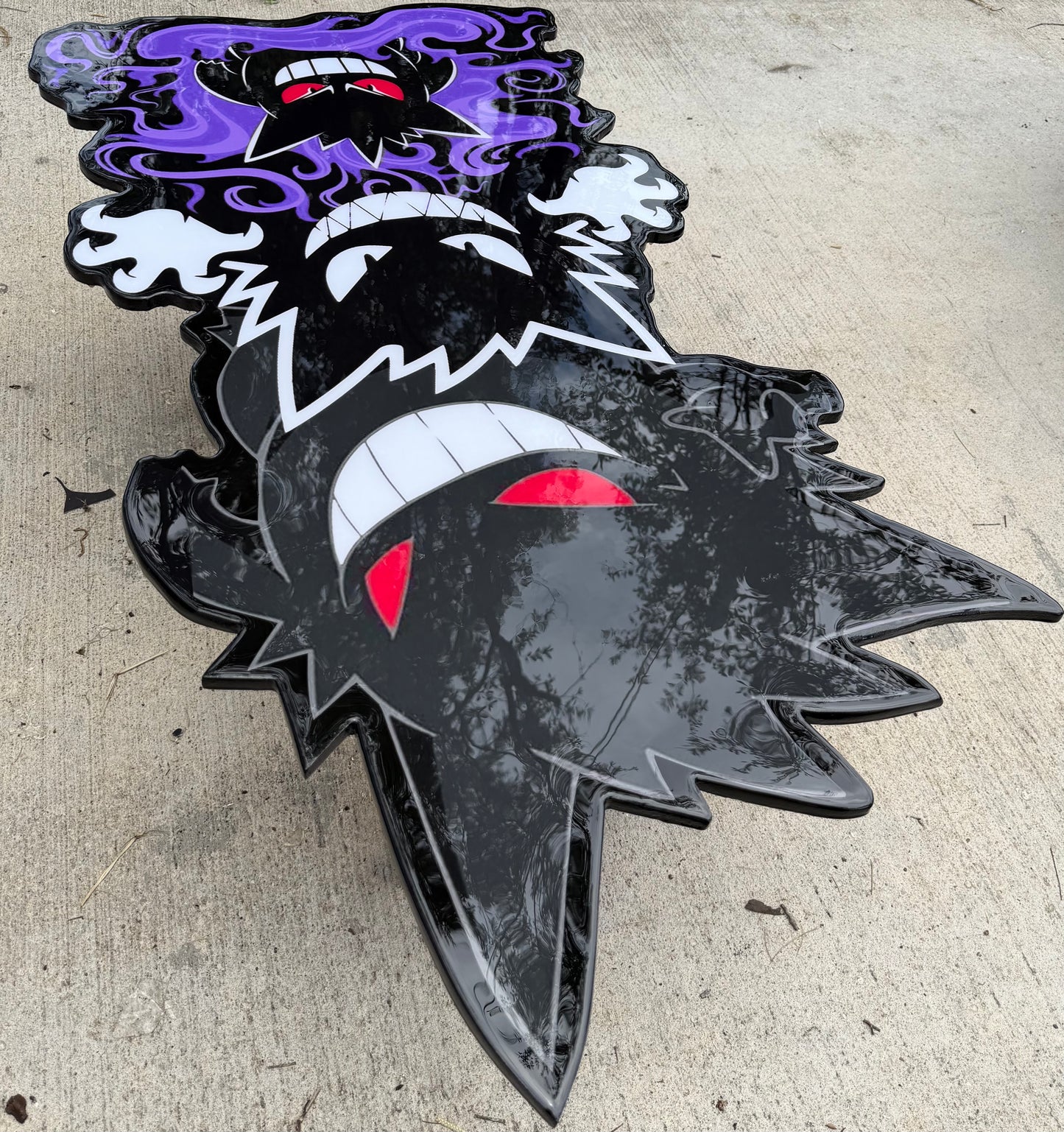 SHADOW GENGAR INSPIRED TABLE - STACKED (4'x2')
