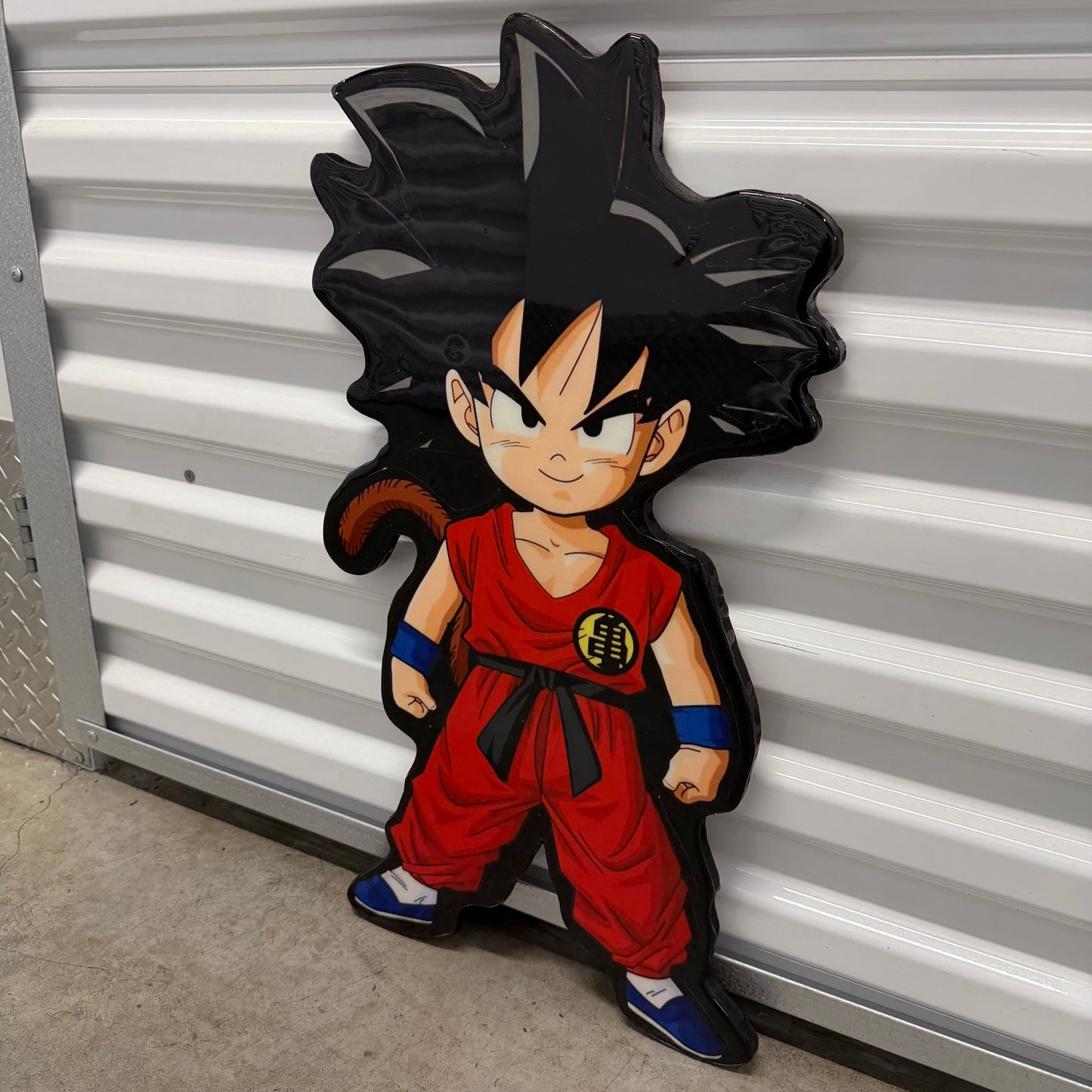 GOKU INSPIRED WALL ART (1.5'x1')
