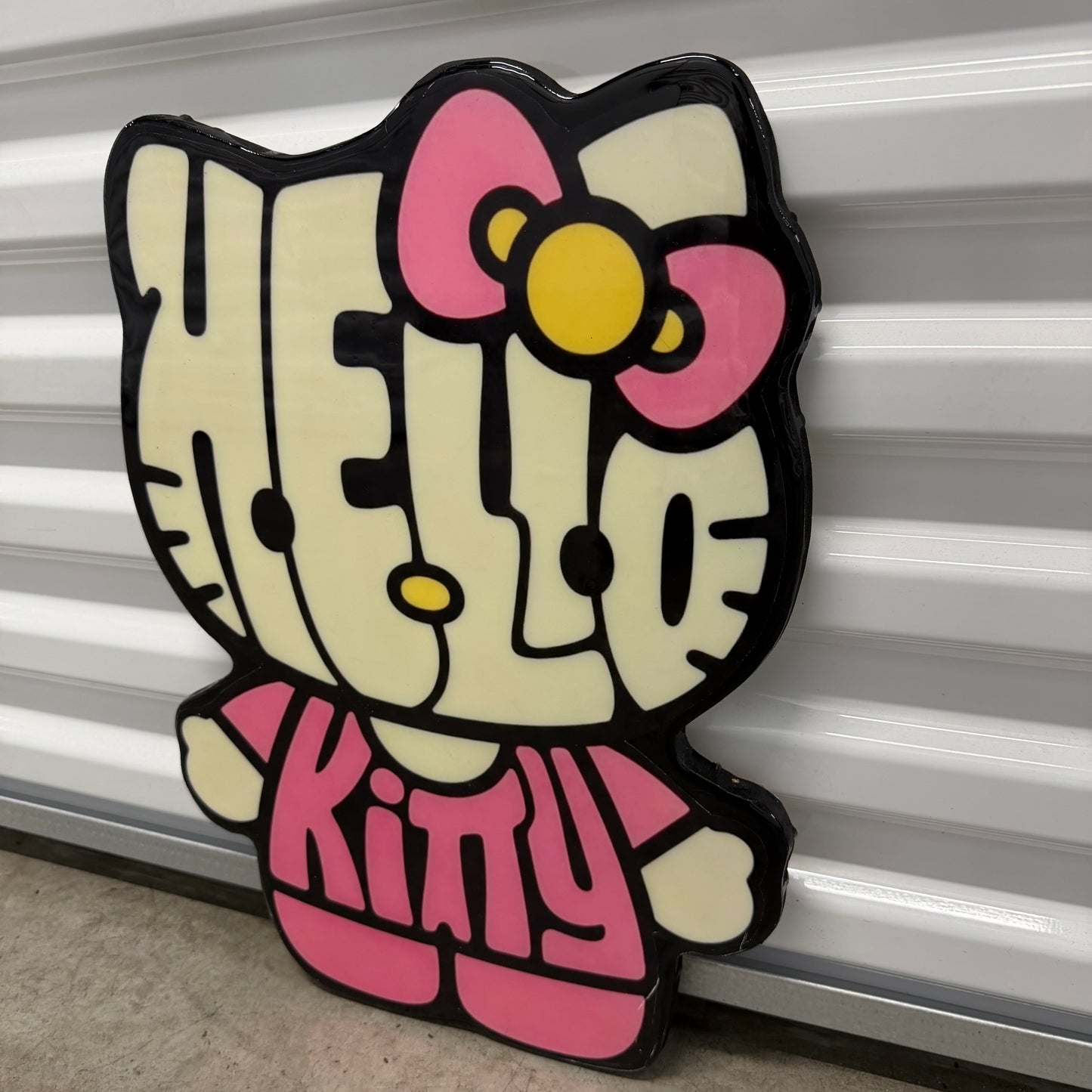 HELLO KITTY INSPIRED WALL ART (1.5'x1')