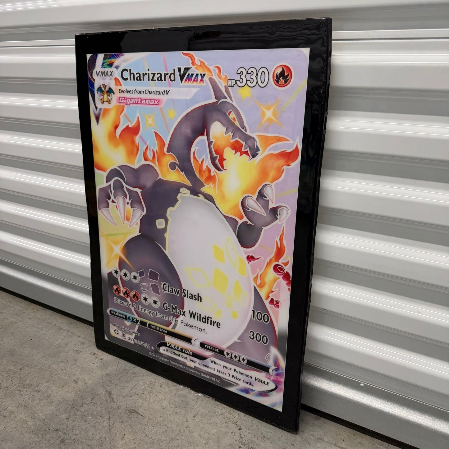 POKEMON CARD #2 INSPIRED WALL ART (2'x2')