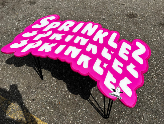 SPRINKLEZ INSPIRED TABLE (3.5'x2')