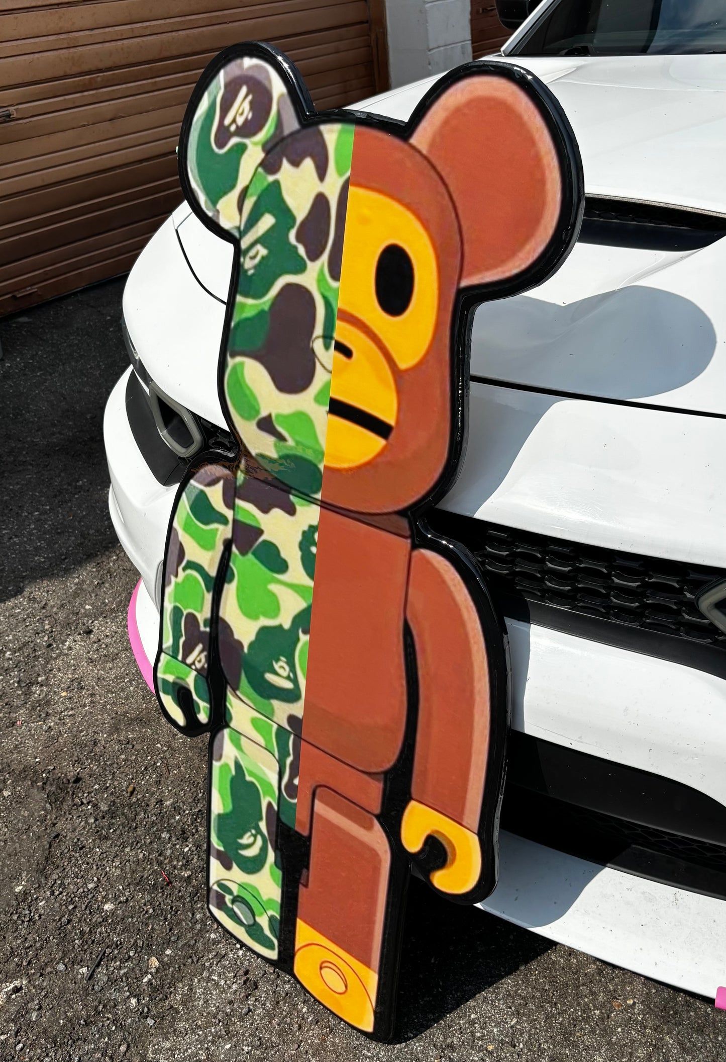 BAPE X BEARBRICK INSPIRED TABLE (4'x2')