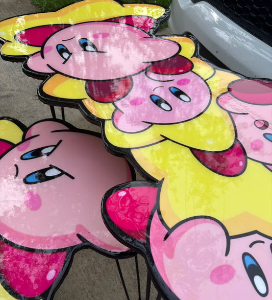 KIRBY x4 INSPIRED TABLE (4'x2')
