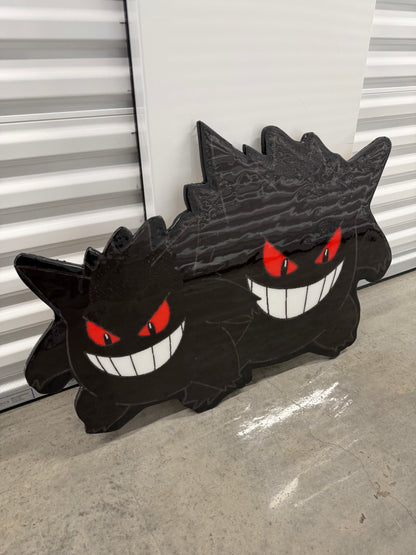 BLACK SHADOW GENGAR INSPIRED TABLE - (3'x2')