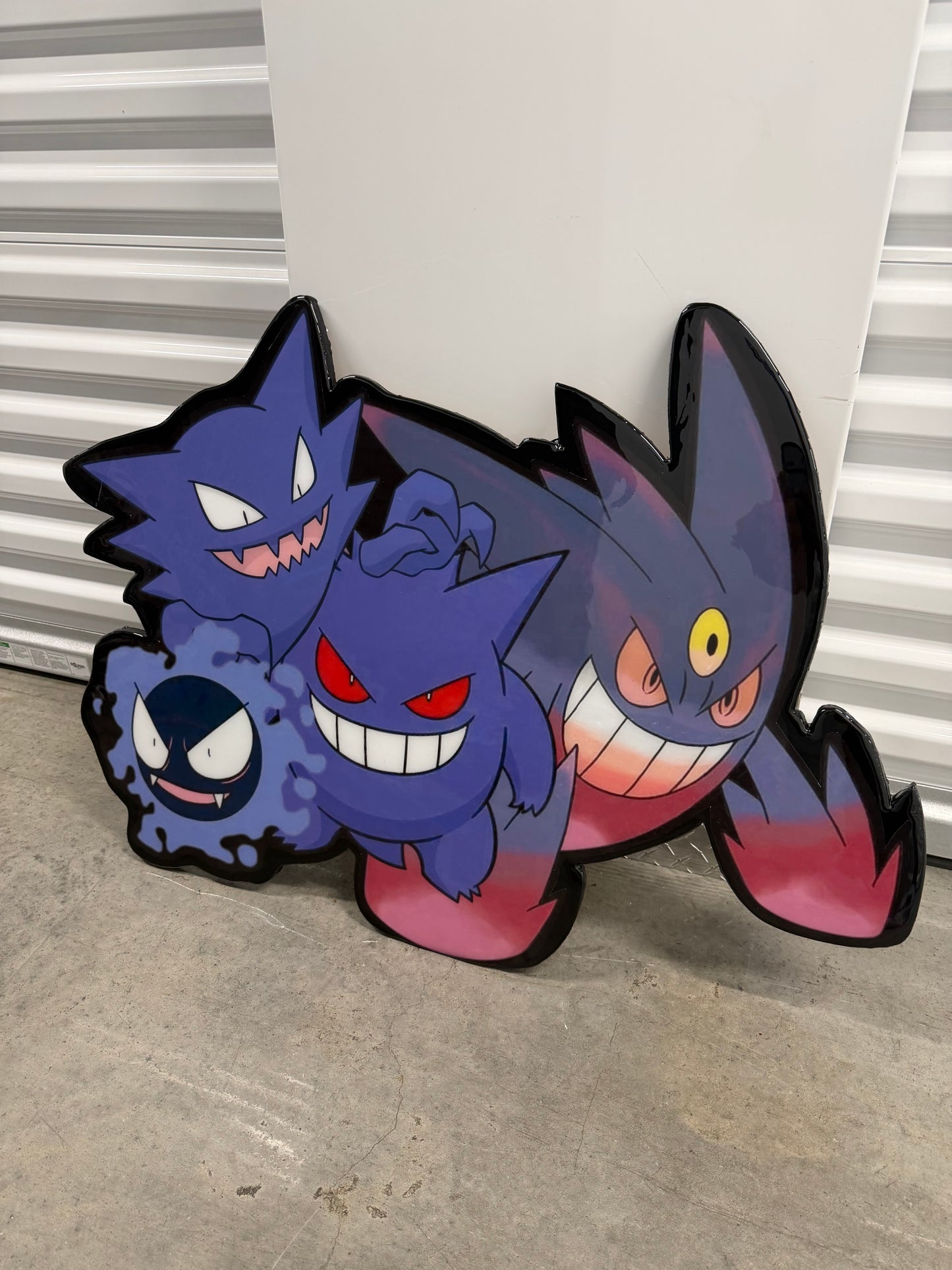 GENGAR EVOLUTION MINI INSPIRED TABLE - (3'x2')