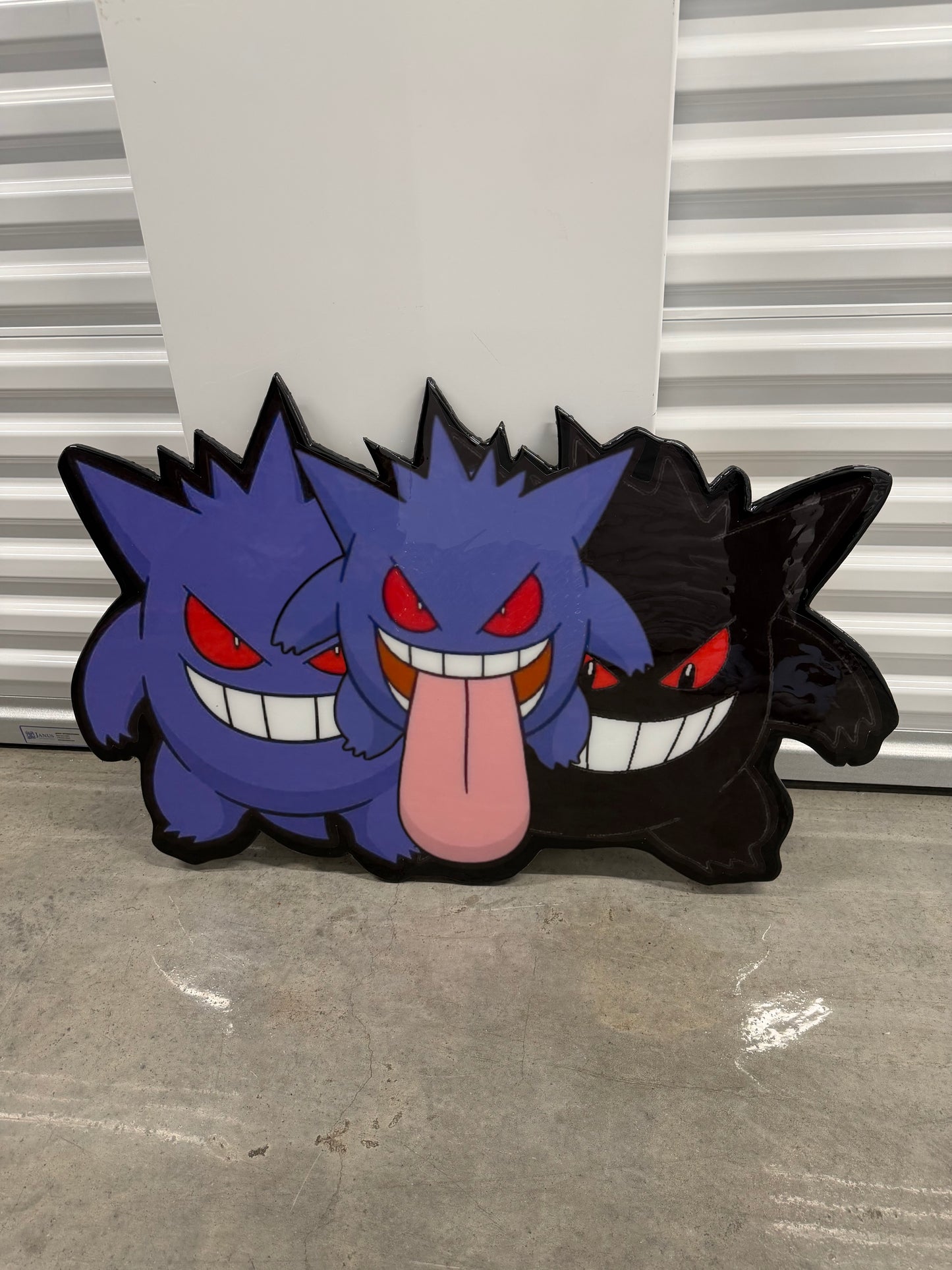 TRIPLE / SHADOW GENGAR INSPIRED TABLE - (3'x2')