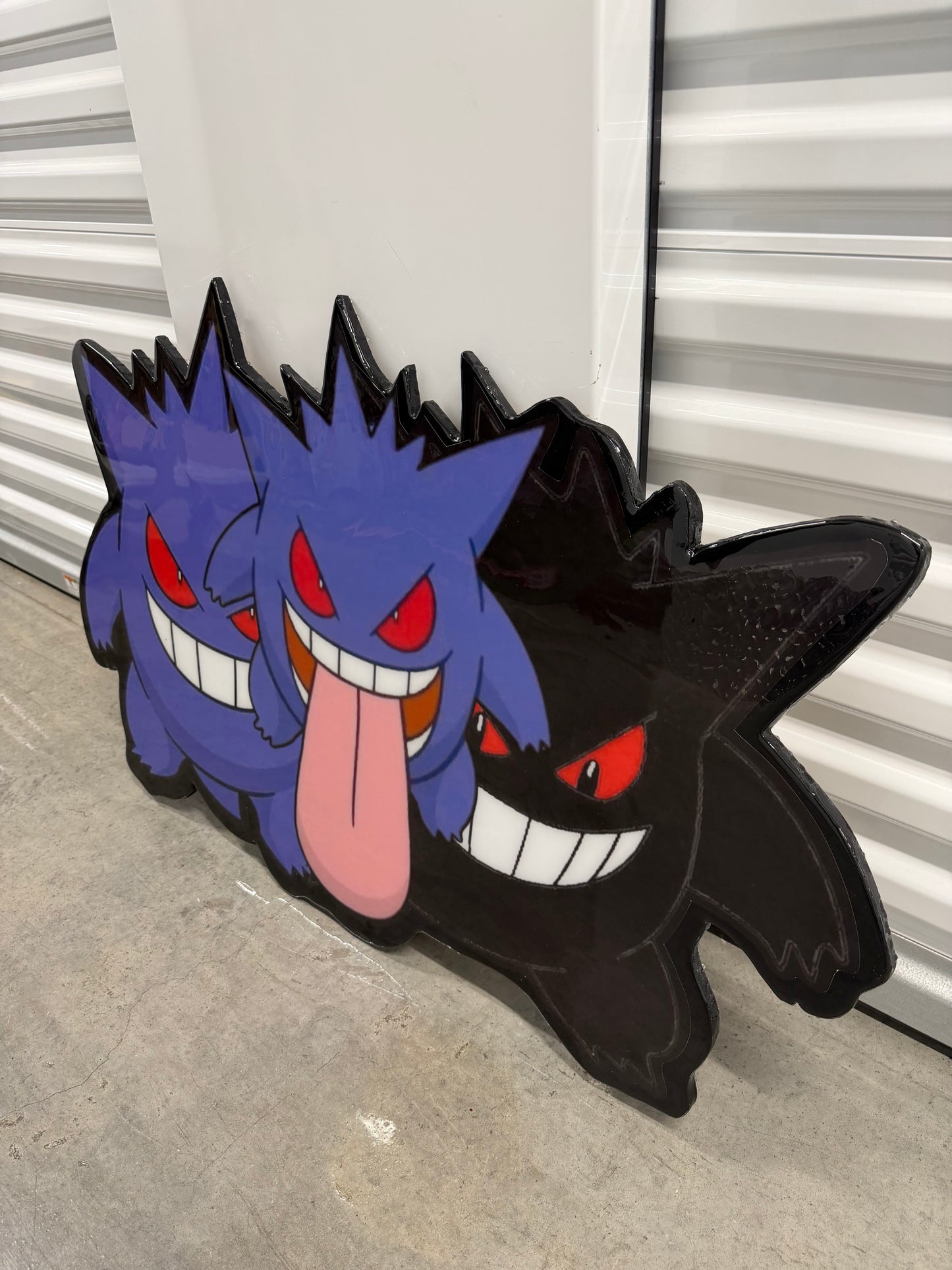 TRIPLE / SHADOW GENGAR INSPIRED TABLE - (3'x2')