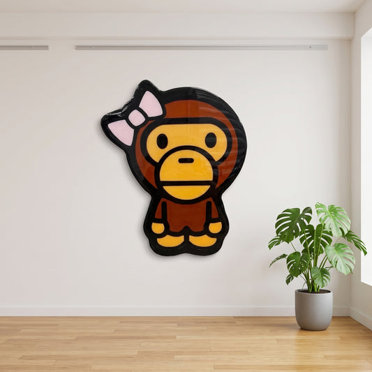 BABY MILO INSPIRED WALL ART (1'x1.5')