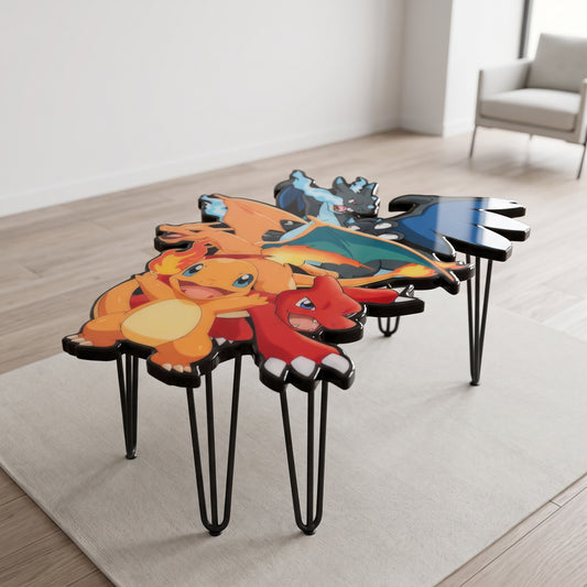 CHARIZARD EVOLUTION INSPIRED TABLE (2'x3.5')