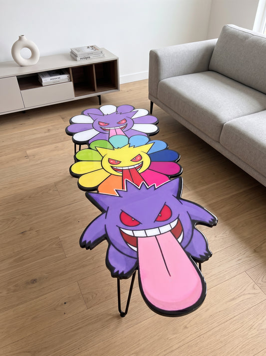GENGAR / TK FLOWER x3 INSPIRED TABLE (5'x2')
