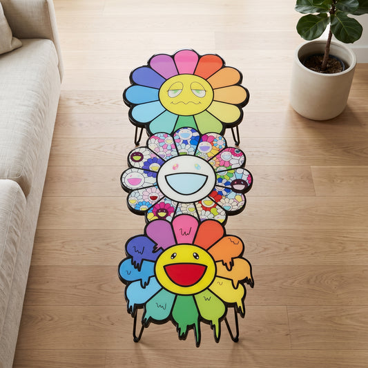 DRIPPING TK FLOWER INSPIRED TABLE (4'x2')