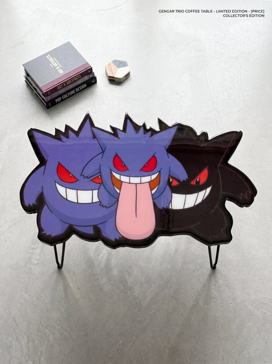 TRIPLE / SHADOW GENGAR INSPIRED TABLE - (3'x2')