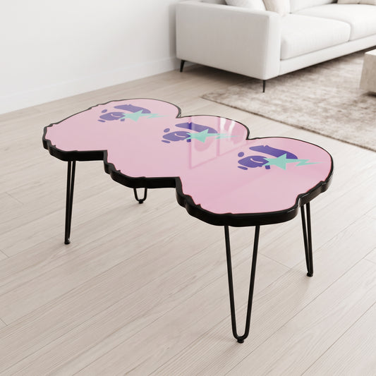 BAPE INSPIRED TABLE - PURPLE (3'x1.5')