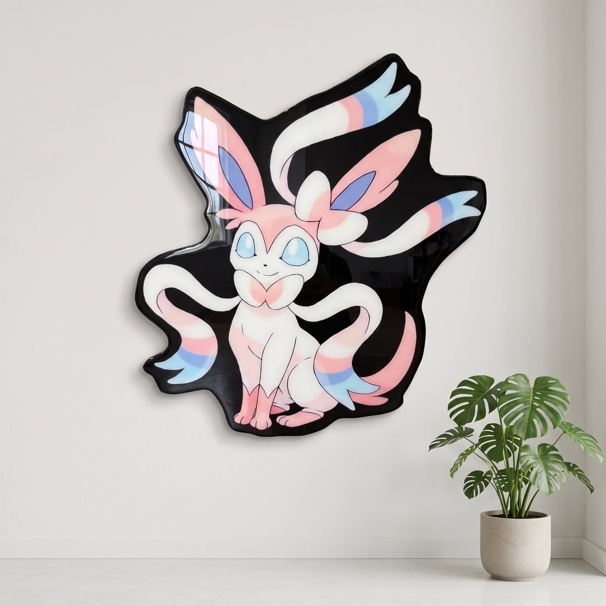 SYLVEON INSPIRED WALL ART (2'x2')