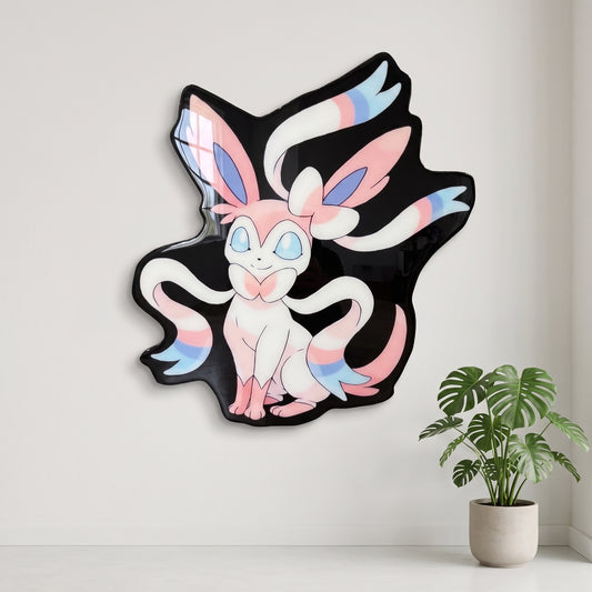 SYLVEON INSPIRED WALL ART (2'x2')