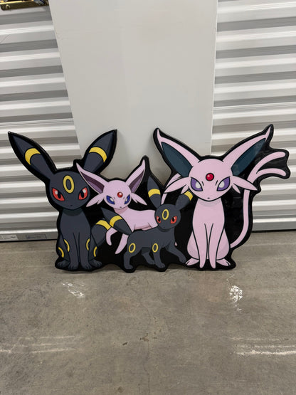UMBREON INSPIRED TABLE - (3'x2')
