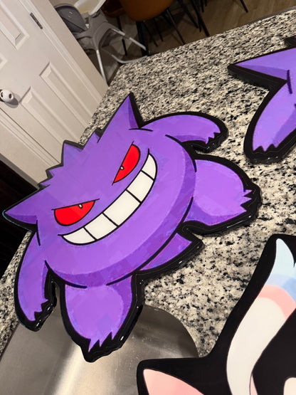 GENGAR INSPIRED TABLE (2'x2')