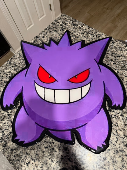 GENGAR INSPIRED TABLE (2'x2')