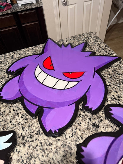 GENGAR INSPIRED TABLE (2'x2')