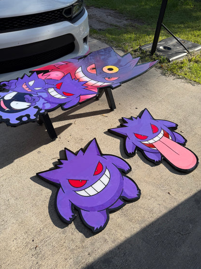 GENGAR INSPIRED TABLE (2'x2')