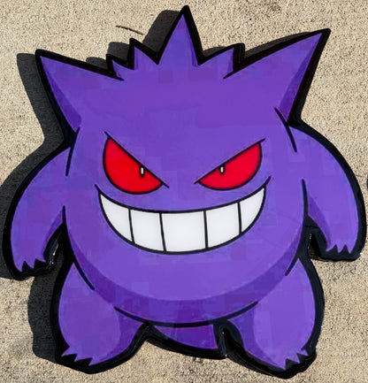 GENGAR INSPIRED TABLE (2'x2')