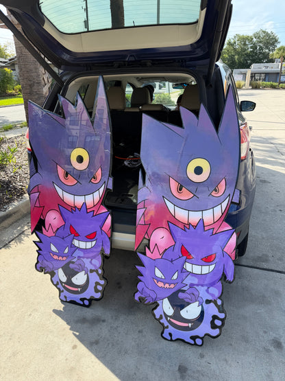 GENGAR EVOLUTION INSPIRED TABLE (5'x2')