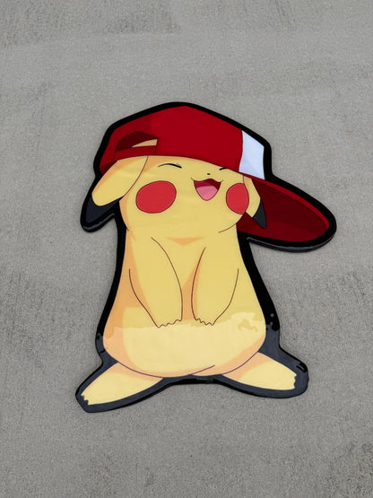 PIKACHU INSPIRED TABLE (2'x3')