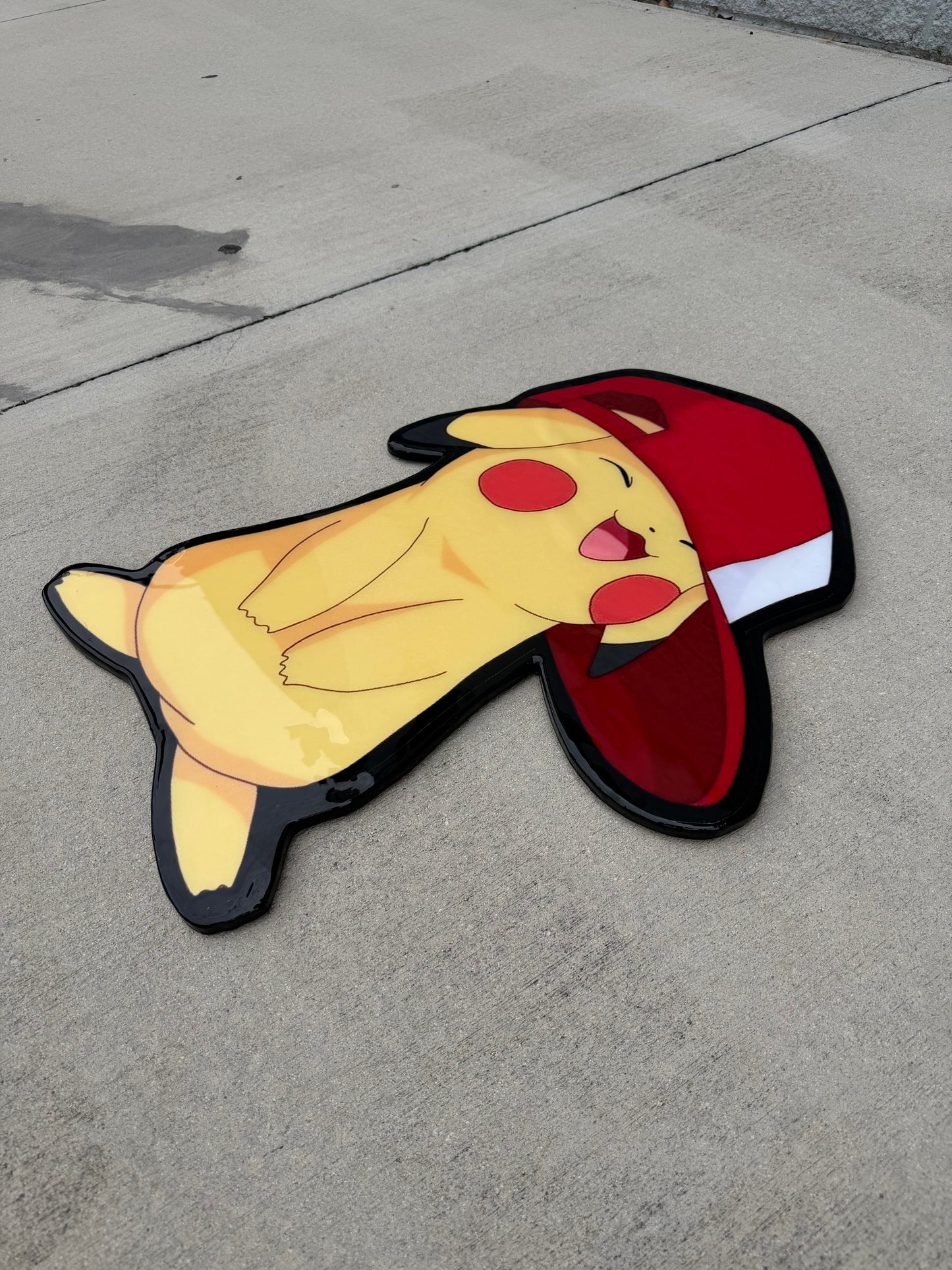 PIKACHU INSPIRED TABLE (2'x3')