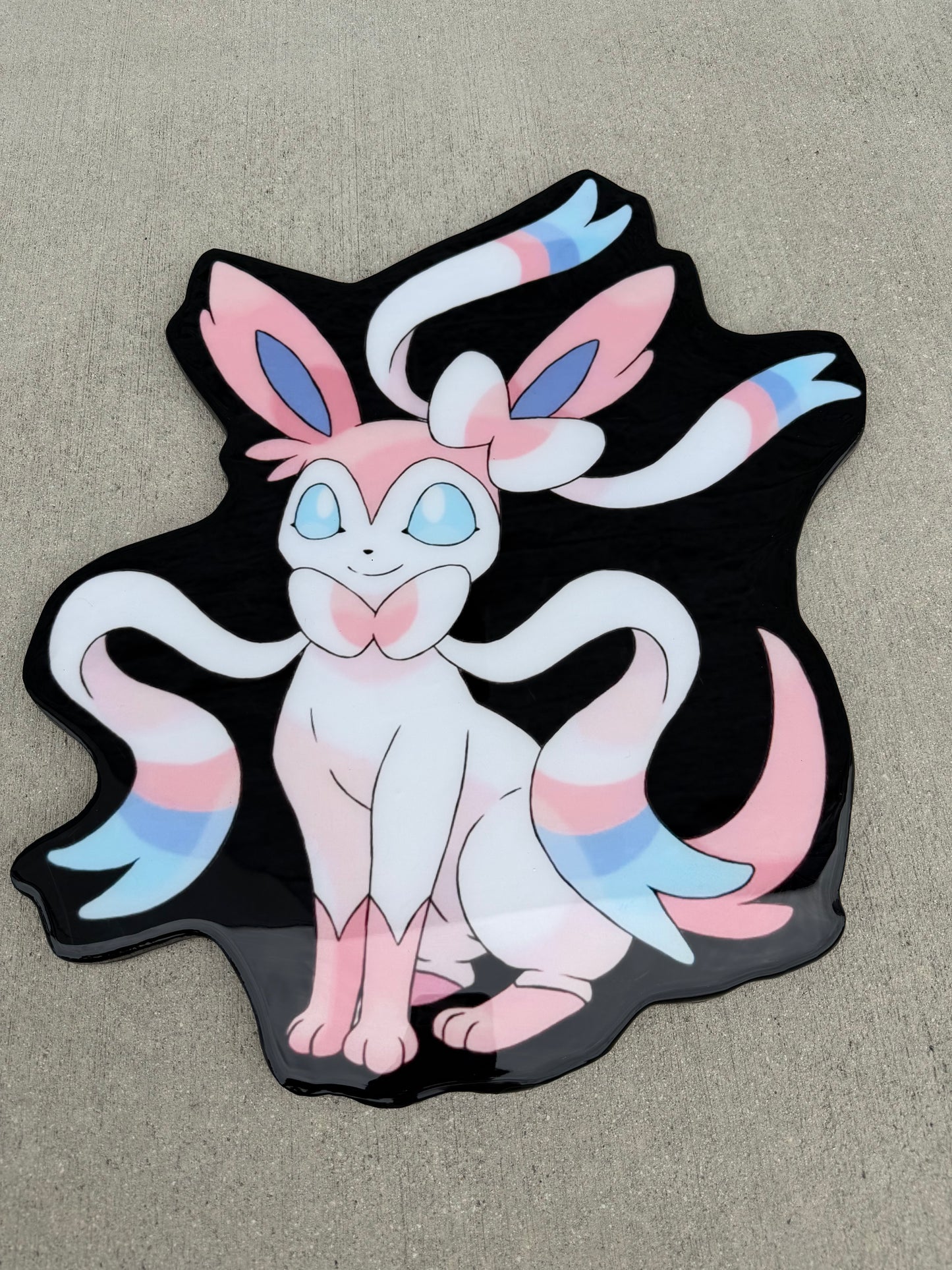 SYLVEON INSPIRED WALL ART (2'x2')