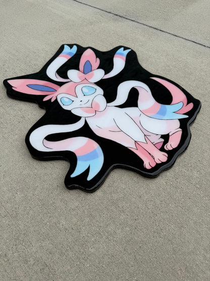 SYLVEON INSPIRED WALL ART (2'x2')