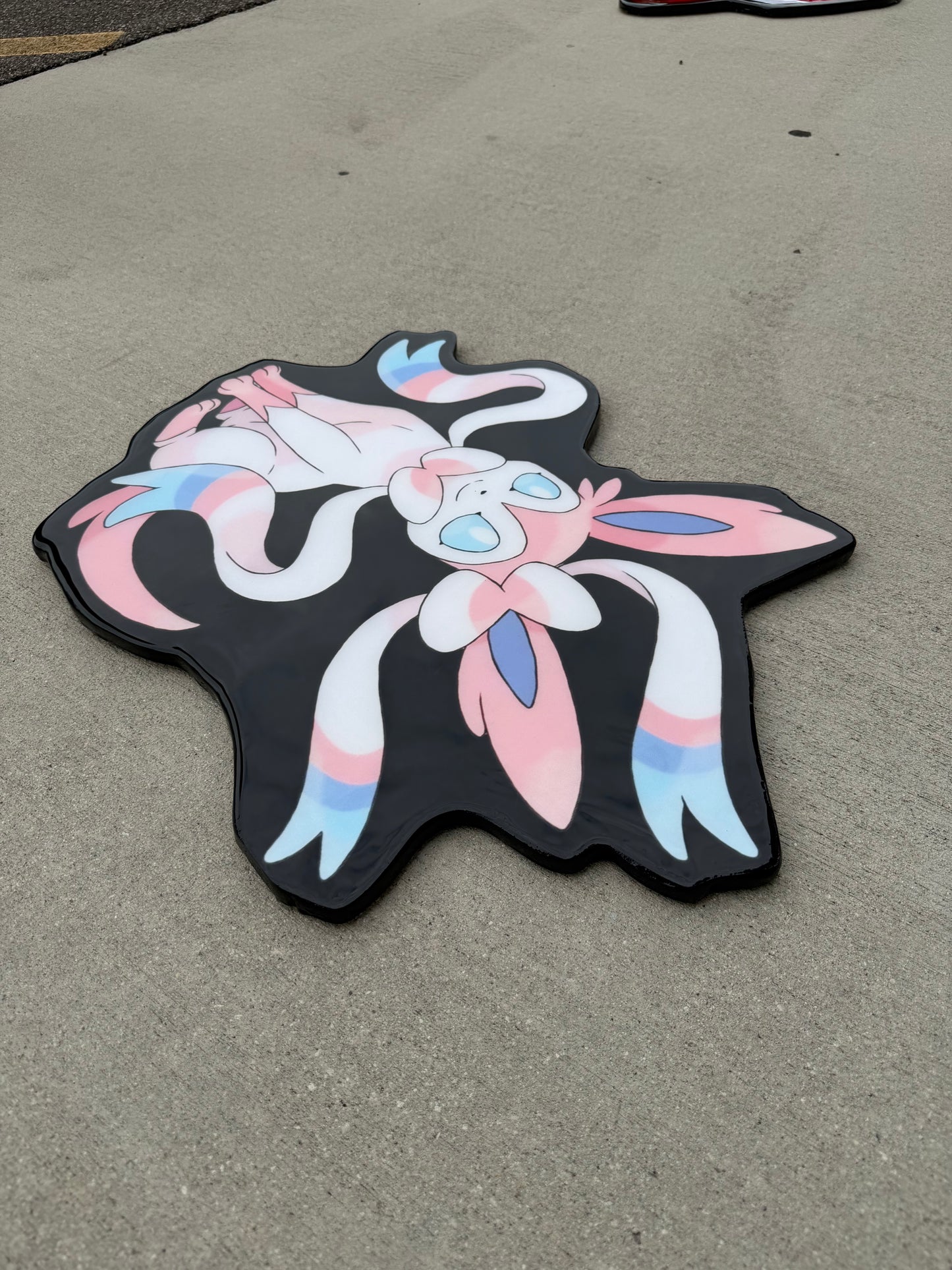 SYLVEON INSPIRED WALL ART (2'x2')