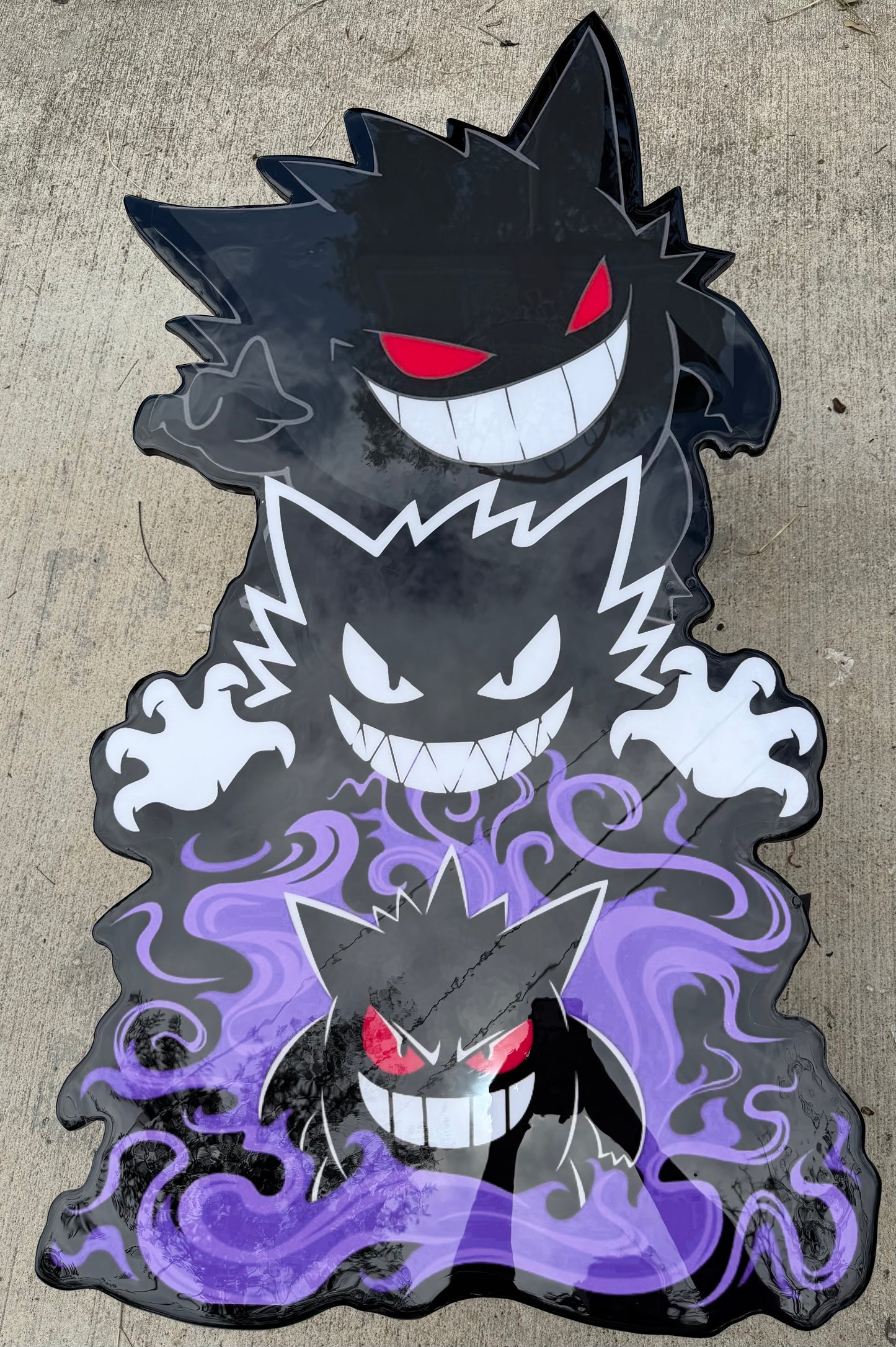 SHADOW GENGAR INSPIRED TABLE - STACKED (4'x2')