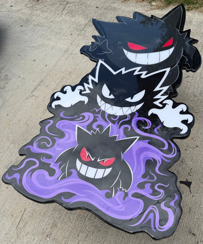 SHADOW GENGAR INSPIRED TABLE - STACKED (4'x2')