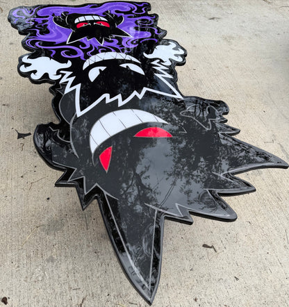 SHADOW GENGAR INSPIRED TABLE - STACKED (4'x2')