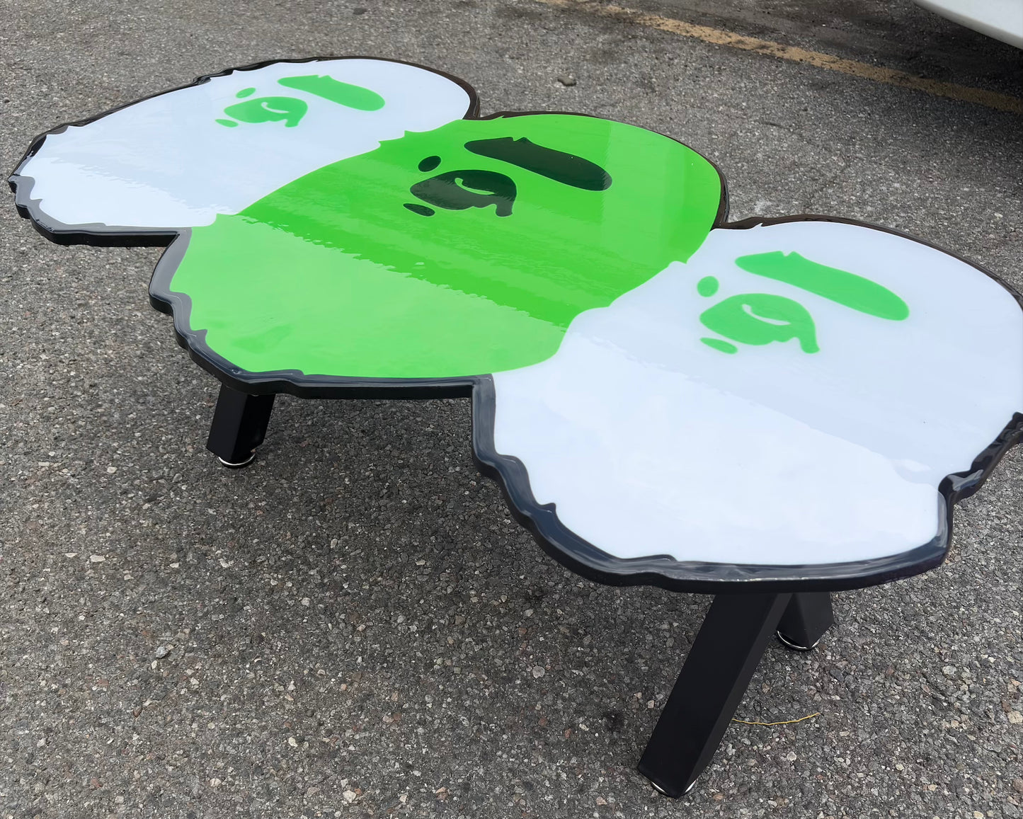 BAPE INSPIRED TABLE - NEON (3.5'x2')