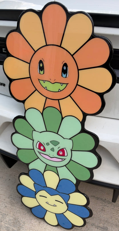 POKÉMON / TAKASHI MURAKAMI INSPIRED WALL ART (4'x2')