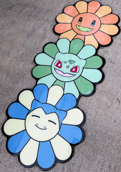 POKÉMON / TAKASHI MURAKAMI INSPIRED WALL ART (4'x2')