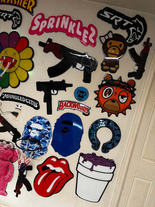 MYSTERY BOX WALL ART / HOOPS (LIMITED SERIES)