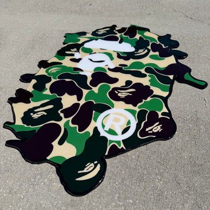 CAMO BAPE INSPIRED WALL ART (2.5'x2')