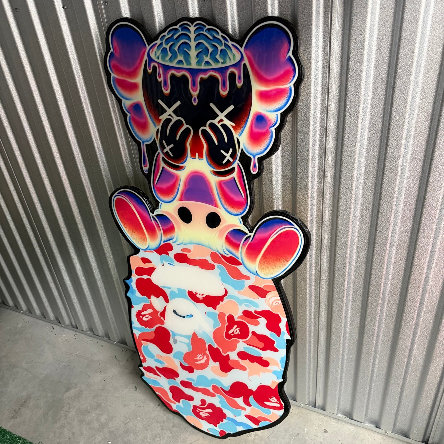 KAWS x BAPE INSPIRED TABLE (4'x2')