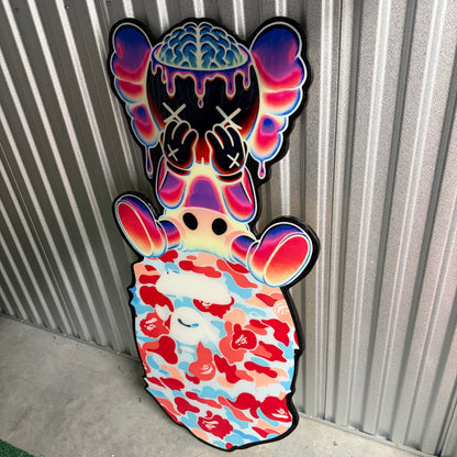 KAWS x BAPE INSPIRED TABLE (4'x2')