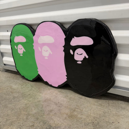 BAPE / WATERMELON INSPIRED WALL ART (1.5'x1')