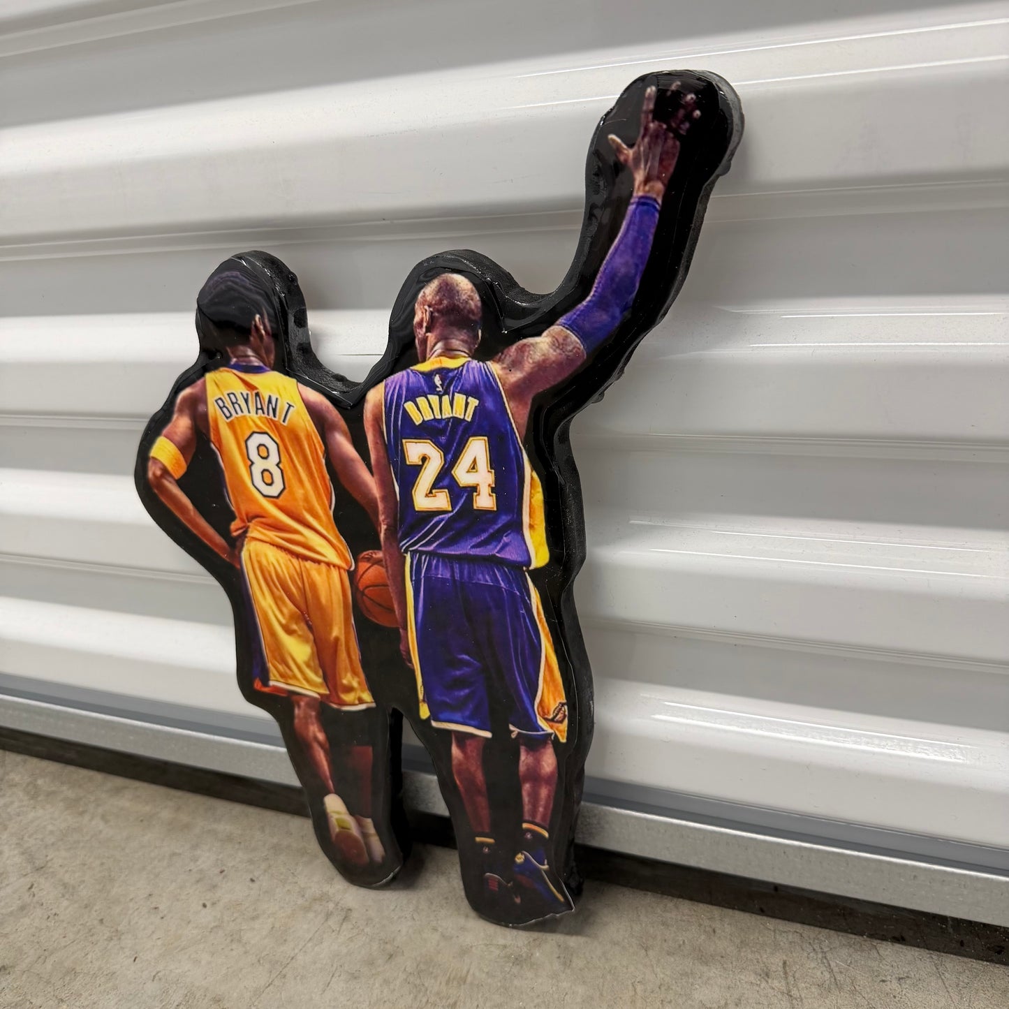 KOBE INSPIRED WALL ART (1'x1')