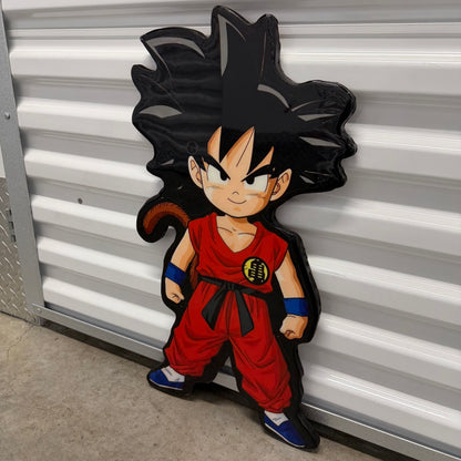 GOKU INSPIRED WALL ART (1.5'x1')