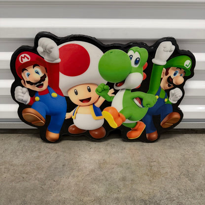 MARIO INSPIRED WALL ART (1.5'x1')