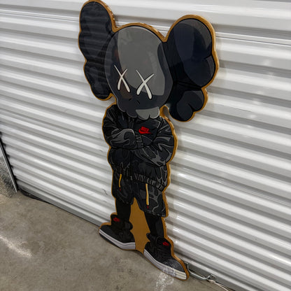 KAWS/NIKE INSPIRED WALL ART (4'x2')