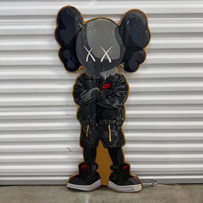 KAWS/NIKE INSPIRED WALL ART (4'x2')
