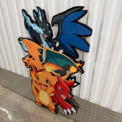 CHARIZARD EVOLUTION INSPIRED TABLE (2'x3.5')