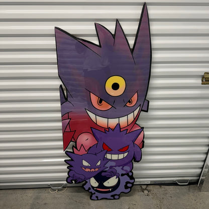 GENGAR EVOLUTION INSPIRED TABLE (5'x2')
