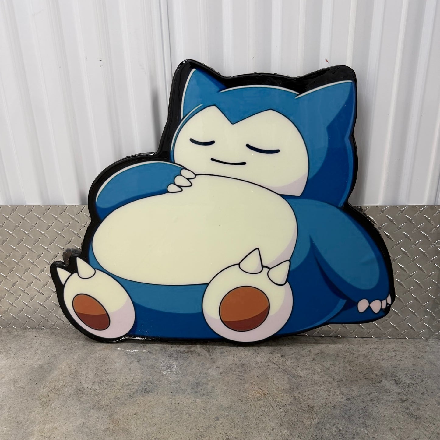 SNORLAX INSPIRED TABLE - (2'x2')